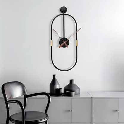 Avelena | Artic | Minimalist Große Wand Uhr – Modernes Dekoratives Zeitmessgerät