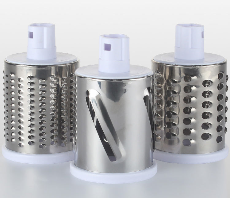 Avelena | 3-in-1 Multifunktionaler Edelstahl Rotationsschneider, Für Gemüse, Käse & Mehr