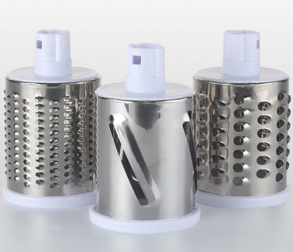 Avelena | 3-in-1 Multifunktionaler Edelstahl Rotationsschneider, Für Gemüse, Käse & Mehr