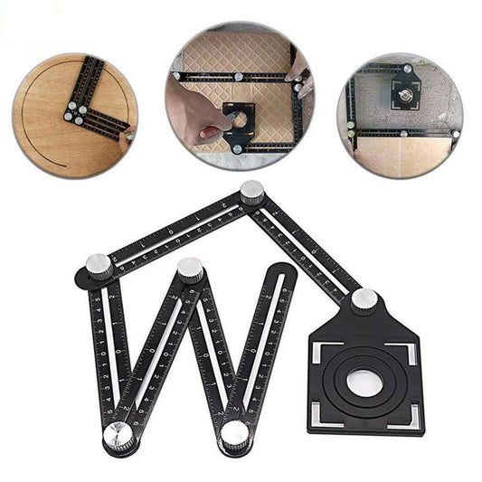 Avelena | 6-seitiges Aluminiumlegierung Winkelmessgerät