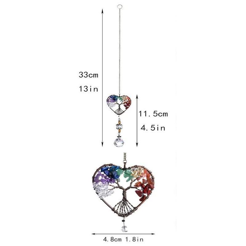 Avelena | Baum des Lebens Kristall Windspiele