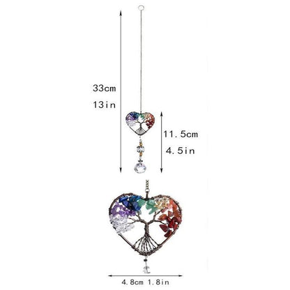 Avelena | Baum des Lebens Kristall Windspiele