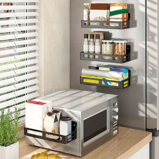 Avelena | SpiceMagnet – Platzsparender magnetischer Regalorganizer