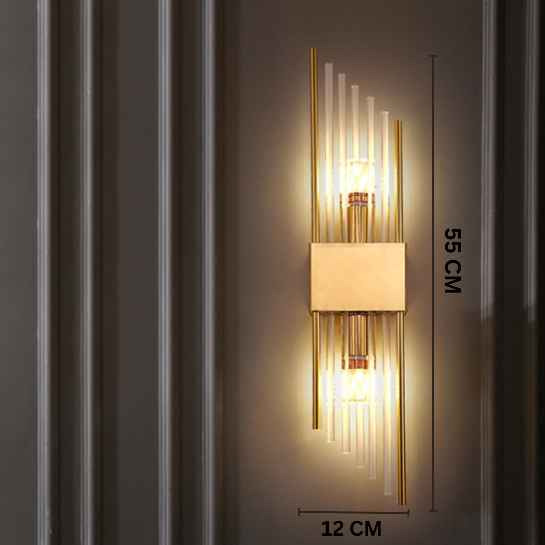 Avelena | Wandleuchte - GlamorLite - Luxuriöses Design - Elegant und Raffiniert