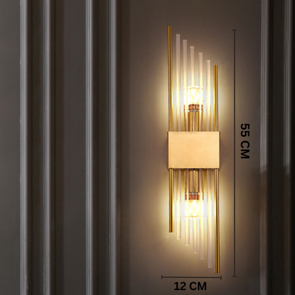 Avelena | Wandleuchte - GlamorLite - Luxuriöses Design - Elegant und Raffiniert