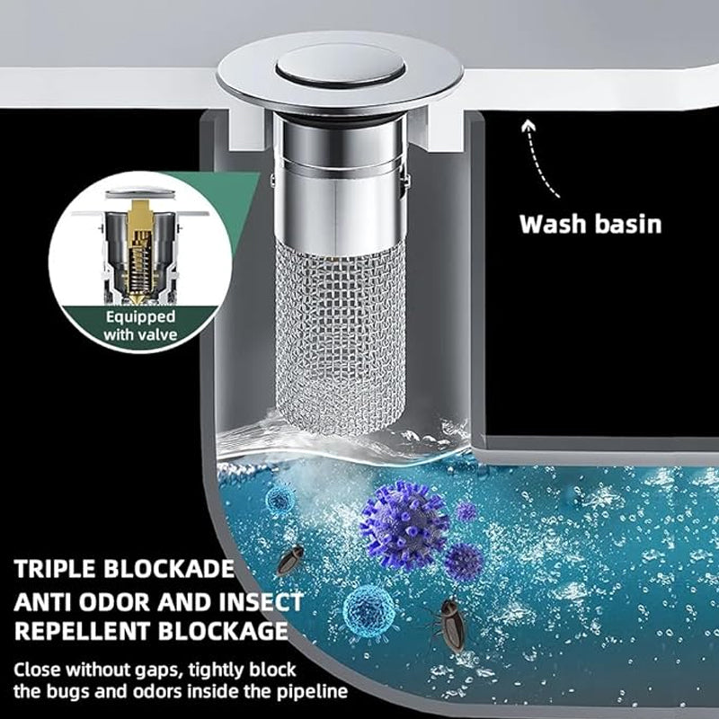 Avelena | Edelstahl Bodeneinflussfilter