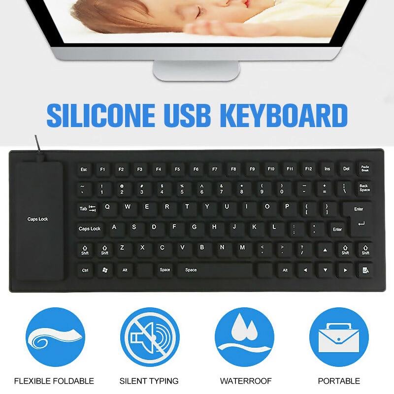 Avelena | Tragbare Silikon Tastatur