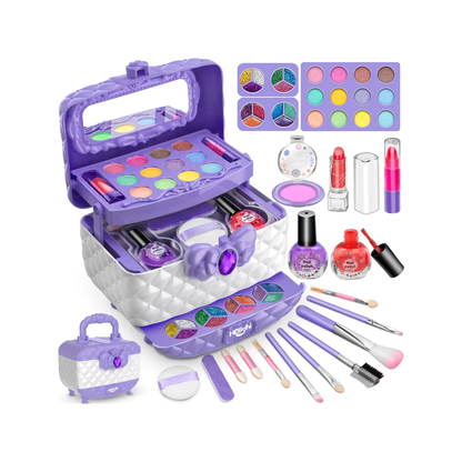 Avelena | Waschbares Make-up-Schönheitsset für Kinder