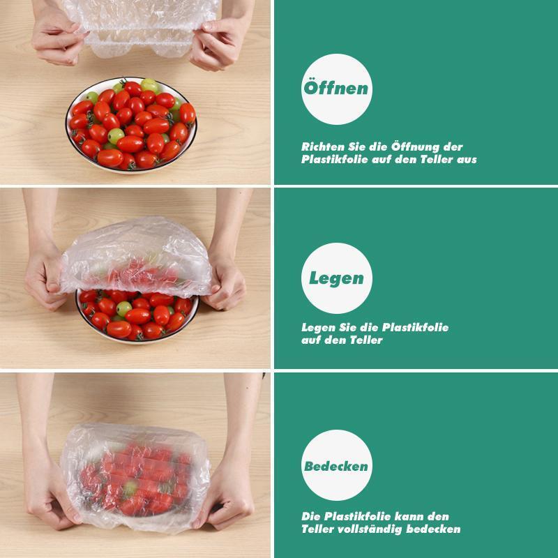 Avelena | Benutzte Frischhaltefolie in der Familie（100 Stck ）