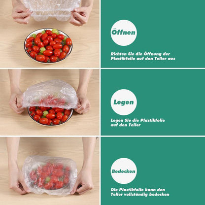 Avelena | Benutzte Frischhaltefolie in der Familie（100 Stck ）