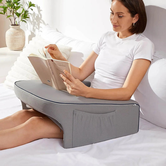 Avelena | ComfortDesk Lap Kissen – Tragbares Laptop- und Lesetisch mit Memory-Schaum-Unterstützung