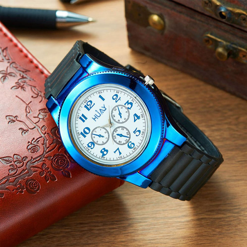 Avelena | Multifunktion drei Scheiben Armbanduhr