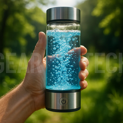 Avelena | Wasserflasche mit Wasserstoff | USB wiederaufladbar, entzündungshemmend & perfekt für tägliche Hydratation und Wellness
