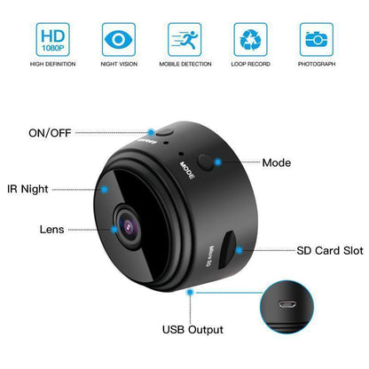 Avelena | 1080p Magnetische WiFi Mini Kamera-RV Anhänger Rückfahrkamera