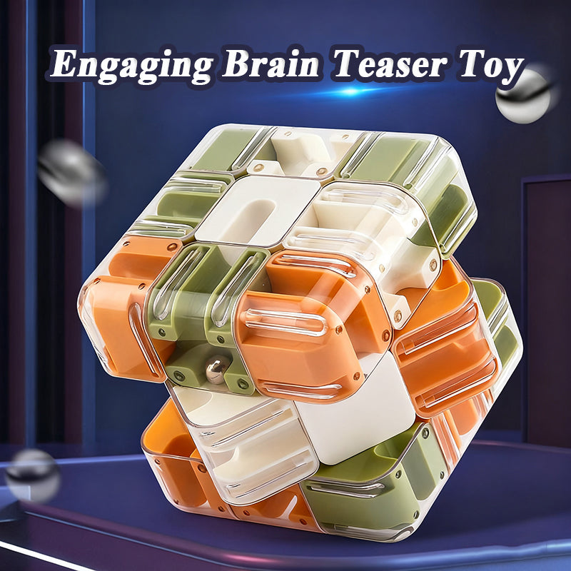 Avelena | Großes 3D Puzzle Labyrinthwürfel - Anspruchsvolles Bildungsspielzeug