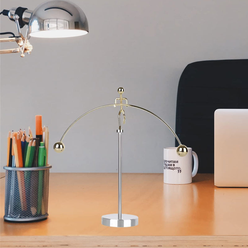 Avelena | Edelstahl Kleine Männer Gleichgewicht Pendel