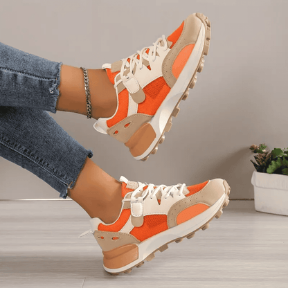 Casual Damen Farbblock Turnschuhe