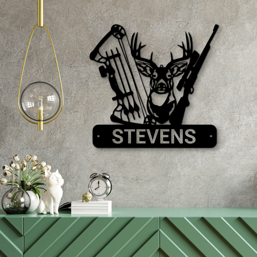 Avelena | Hunter Monogram Stahlzeichen