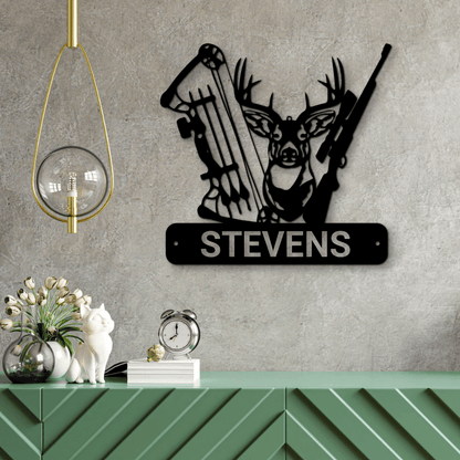 Avelena | Hunter Monogram Stahlzeichen