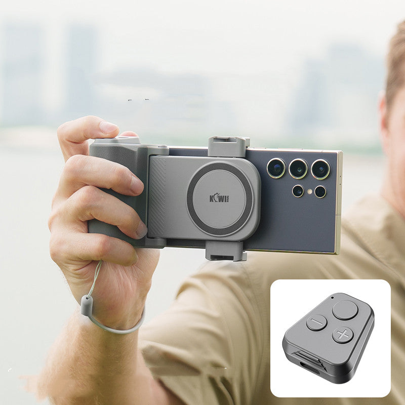 Avelena | Bluetooth-Fernbedienung variabler Fokus Telefon Shooting Grip