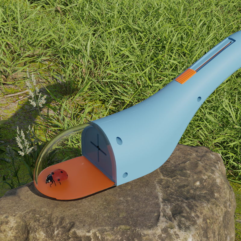 Avelena | BugCatch Insektfänger – Schnellauslöserv mit kompaktem Design für sichere und humane Insektenbekämpfung