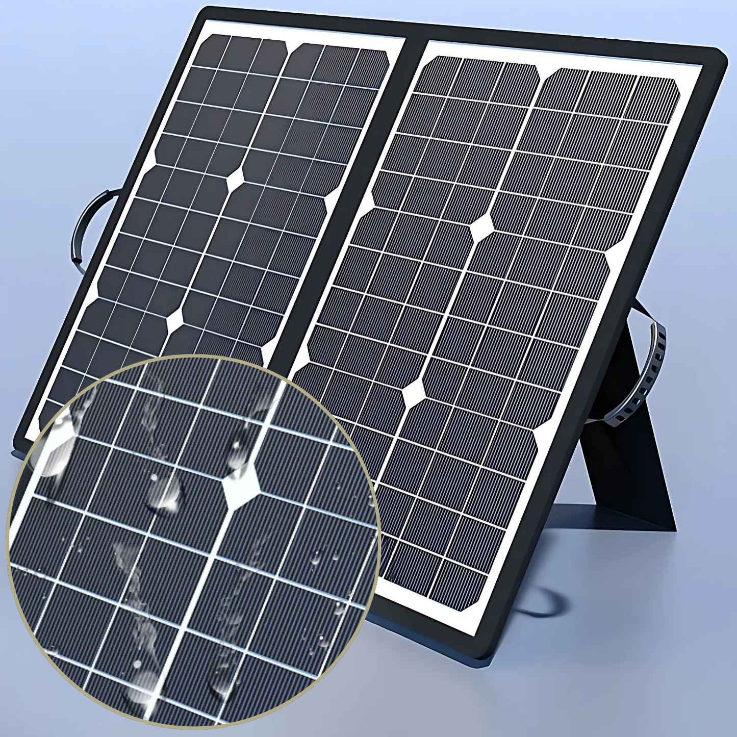 Avelena | SolaraX 1000W Faltbares Solarpanel-Kit – Tragbare Off-Grid-Stromversorgung mit MPPT-Ladung