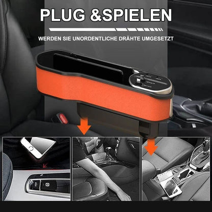 Avelena | Wiederaufladbare Sitzaufbewahrungsbox für Auto