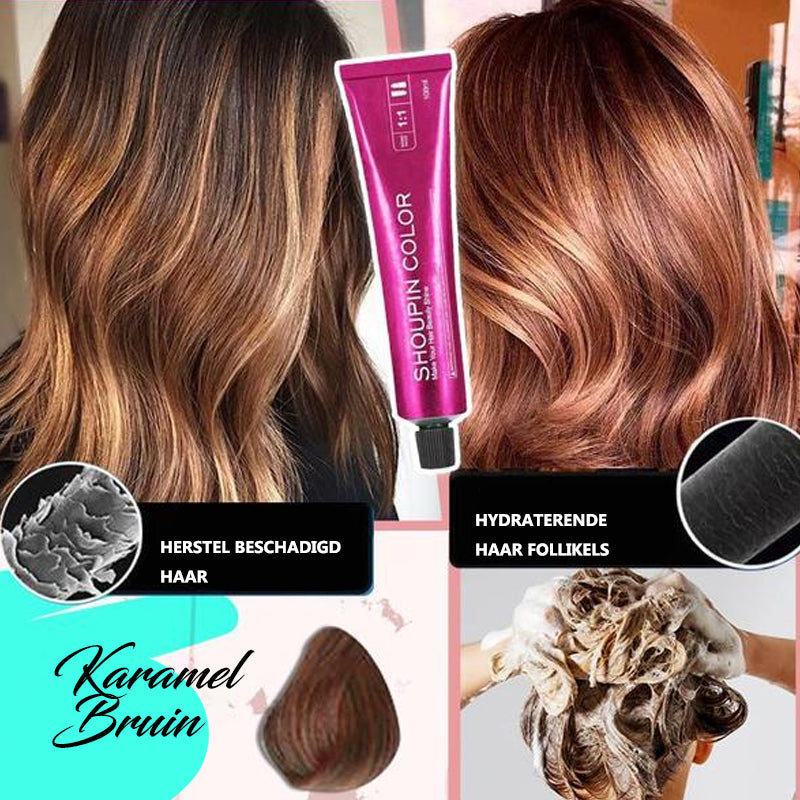 Avelena | Haarfarbe Set Haarfarbe + Flasche mit Kamm