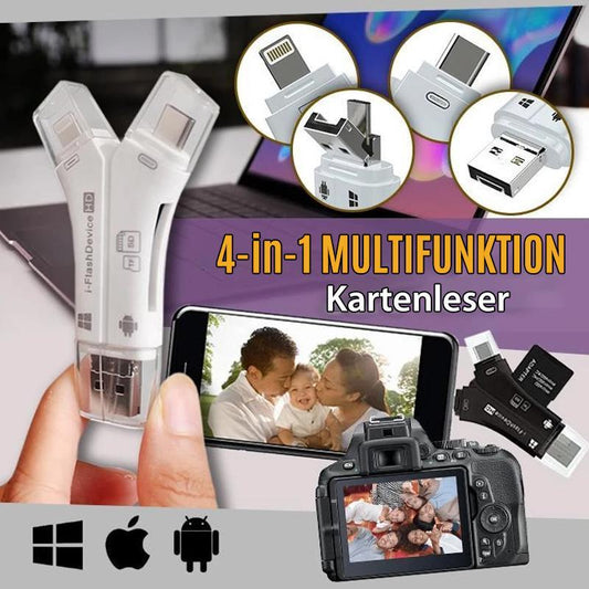 Avelena | 4-in-1 iFlash Drive Kartenleser