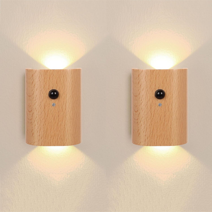 Avelena | Wiederaufladbare LED-Wandleuchte mit Bewegungssensor – Warmweiß