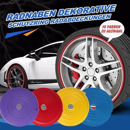 Avelena | Radnaben Dekorative Schutzring für Auto, 8m, 2+1 Frei