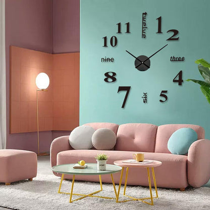 Avelena | DIY moderne diefreie Wanduhr