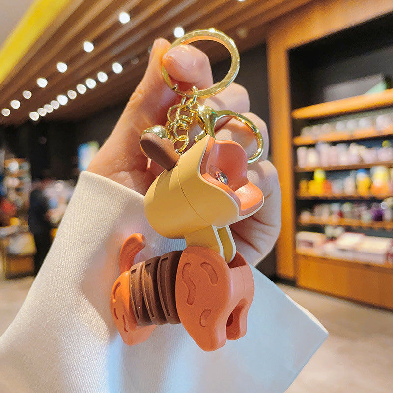 Avelena | Cartoon Tier Mini Schreibtischlampe Schlüsselanhänger