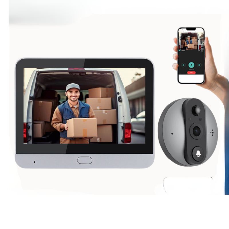 Avelena | Secuvue Smarter Digitaler Türspion mit Kamera