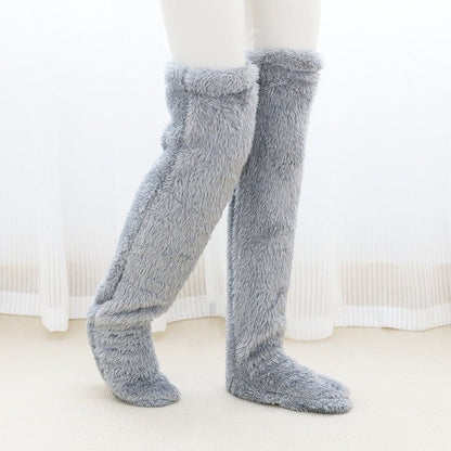 Avelena | SoftSocks - Plüschige warme lange Socken