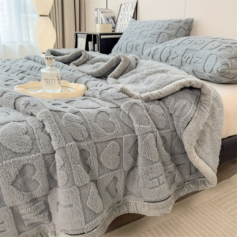 Avelena | Stilvolle Coral Fleece Decke für Ultimativen Komfort