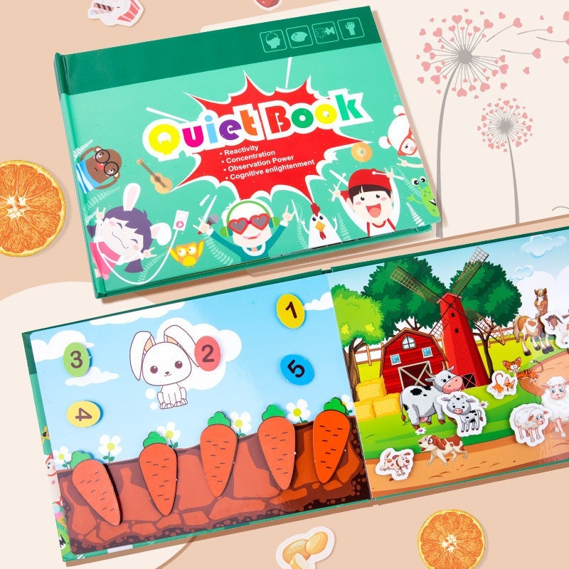 Avelena | Das beste Geschenk von allen - Sank Busy Book für Kinder zur Entwicklung von Lernfähigkeiten