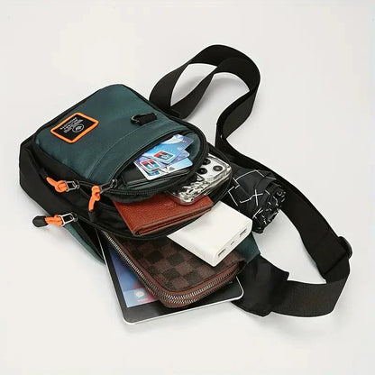 Avelena | UrbanTrail – Langlebige Herren-Schultertasche | Wasserdichte Umhängetasche für Reisen & den Alltag