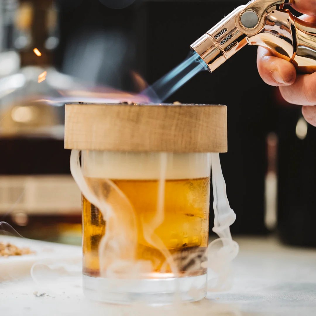 Avelena | Cocktail Smoker mit 8 Geschmäckern - Bourbon Whiskey Geschenke für Männer