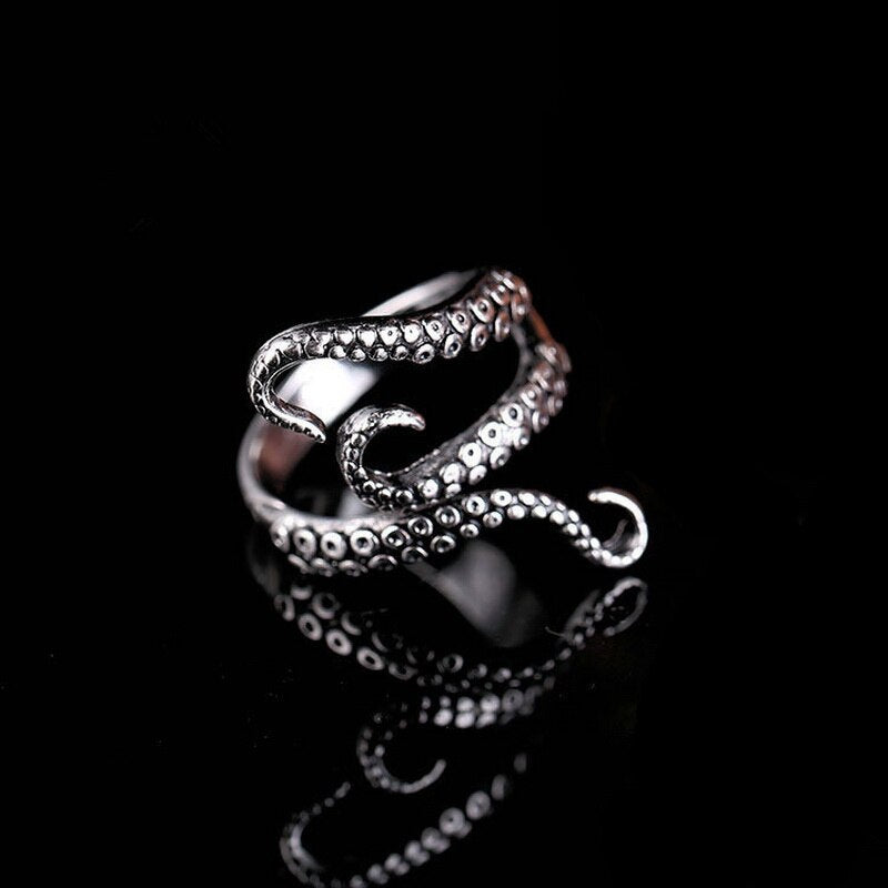 Avelena | Damen Ring im Vintage-Chic | Katzen Knuckelring im Tiermotiv | Modischer Unisex Schmuck aus Zinklegierung | Party & Alltag
