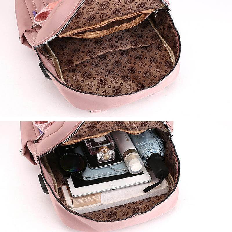 Avelena | Wasserdichter Multifunktions-Rucksack – Robuste Reise-, Arbeits- und Schul-Tasche mit USB-Ladeanschluss