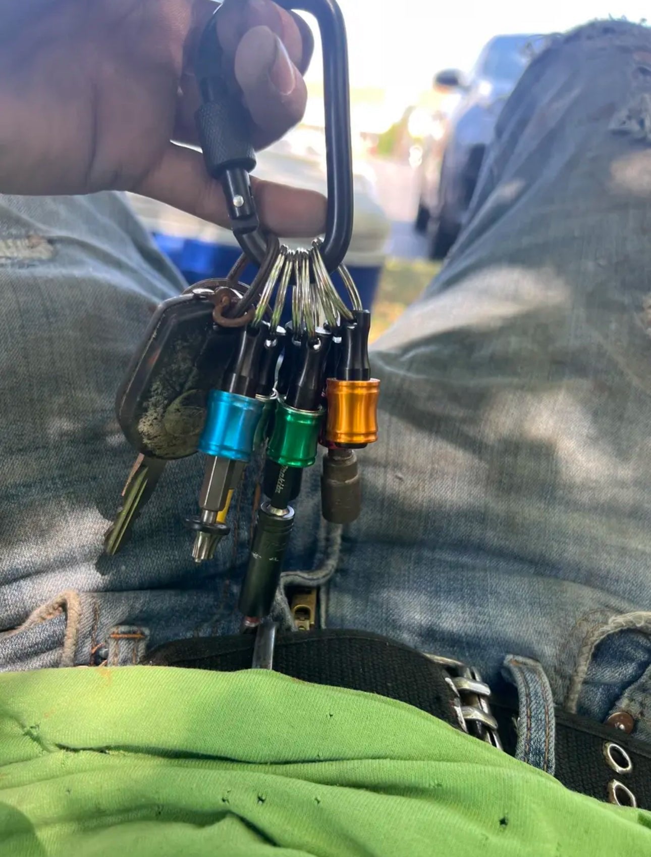 Avelena | 1/4" Sechskant-Schraubendreherkopf Halterung Wanderriegel