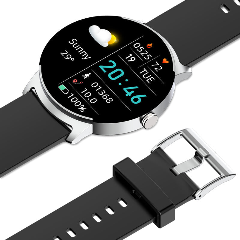 Avelena | BCKS02 Blutzucker messen Blutsauerstoff Blutdruck Herzfrequenz Bluetooth Smartwatch