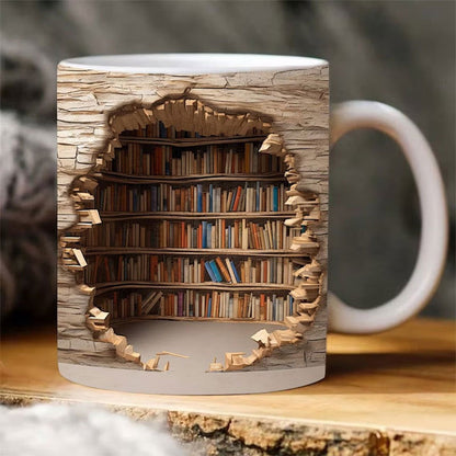 Avelena | 3D Bücherregal Tasse