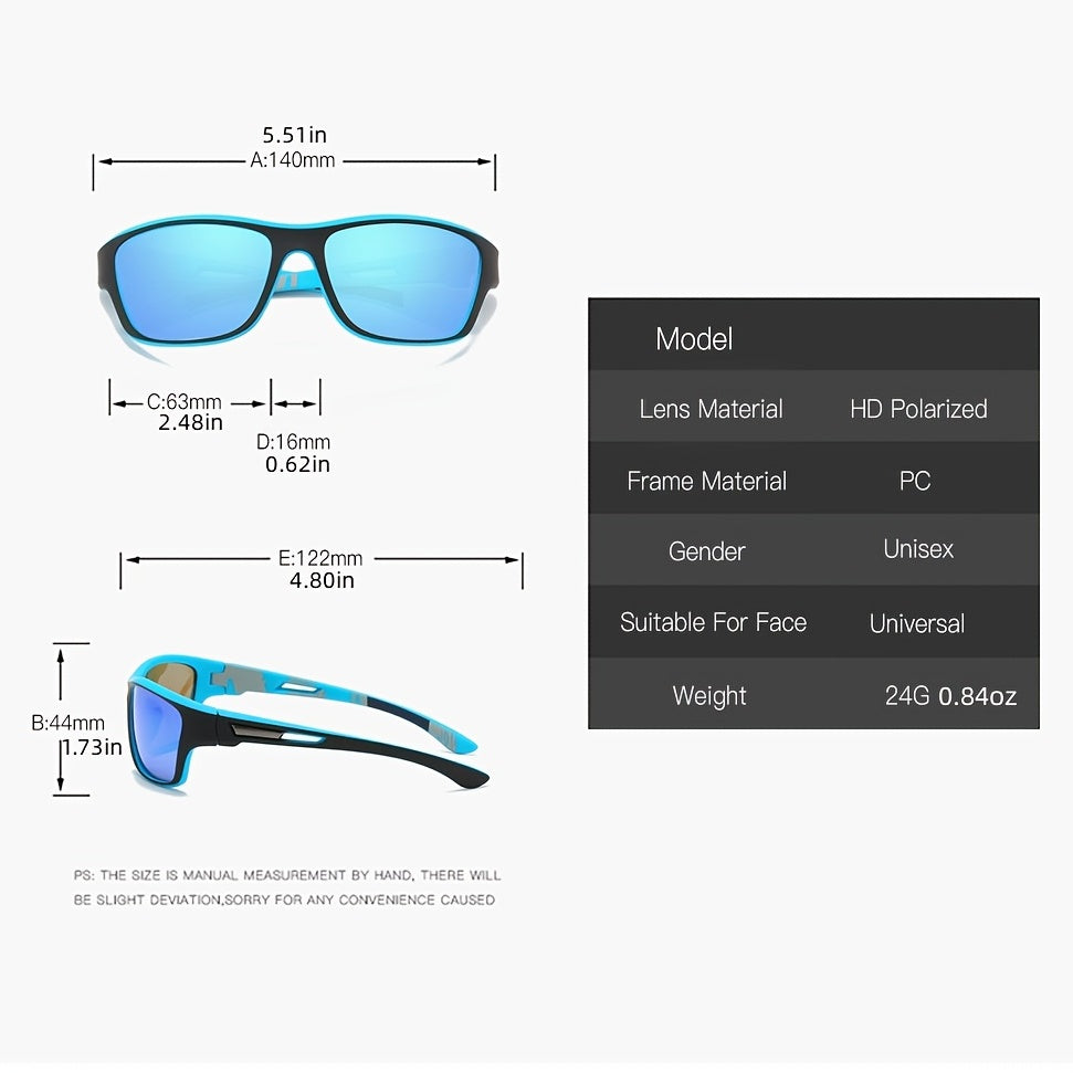 Avelena | Polarisierte Sportsonnenbrille für Herren Visionx Pro