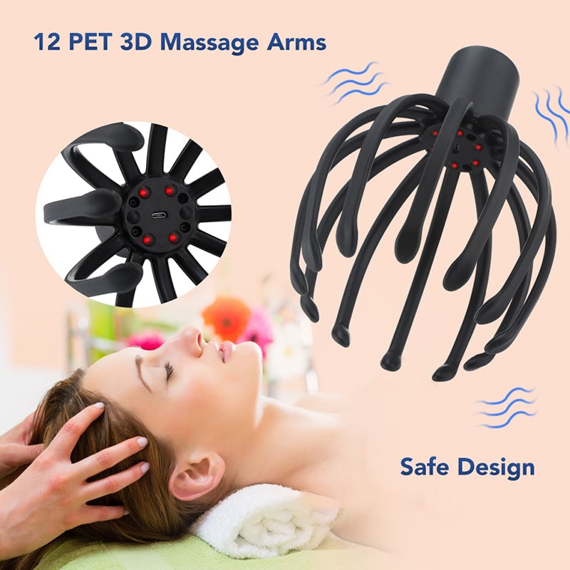 Avelena | Octopus Kopf-Massagegerät