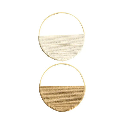 Avelena | Willowloop – Circulares Makrame-Wandsdekor mit symmetrischem Design