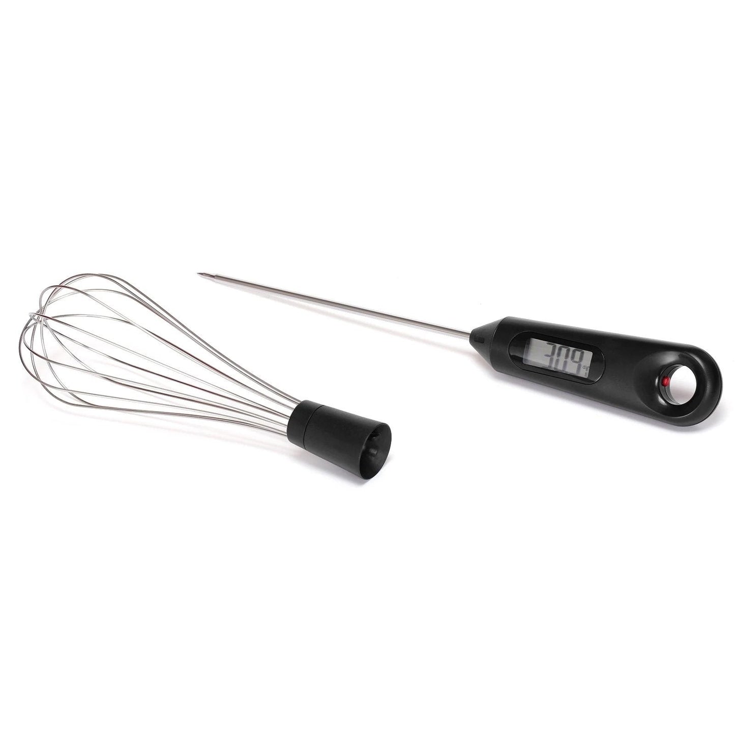 Avelena | 2-in-1 Sofort-Lese Lebensmittelthermometer und Eierbesen
