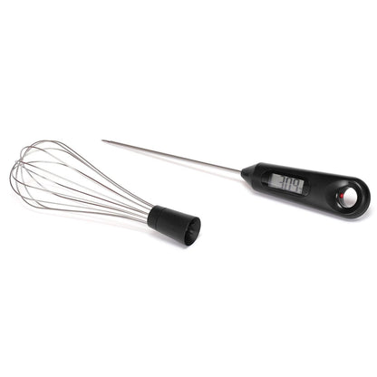 Avelena | 2-in-1 Sofort-Lese Lebensmittelthermometer und Eierbesen