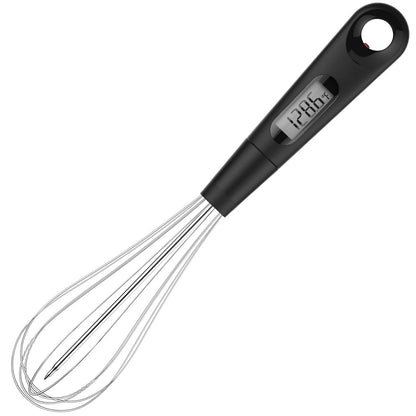 Avelena | 2-in-1 Sofort-Lese Lebensmittelthermometer und Eierbesen
